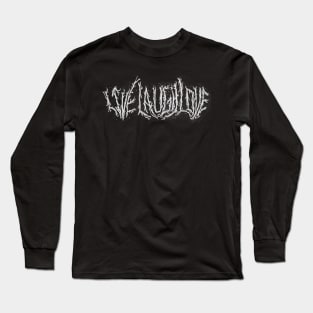 Metal Live Laugh Love Long Sleeve T-Shirt